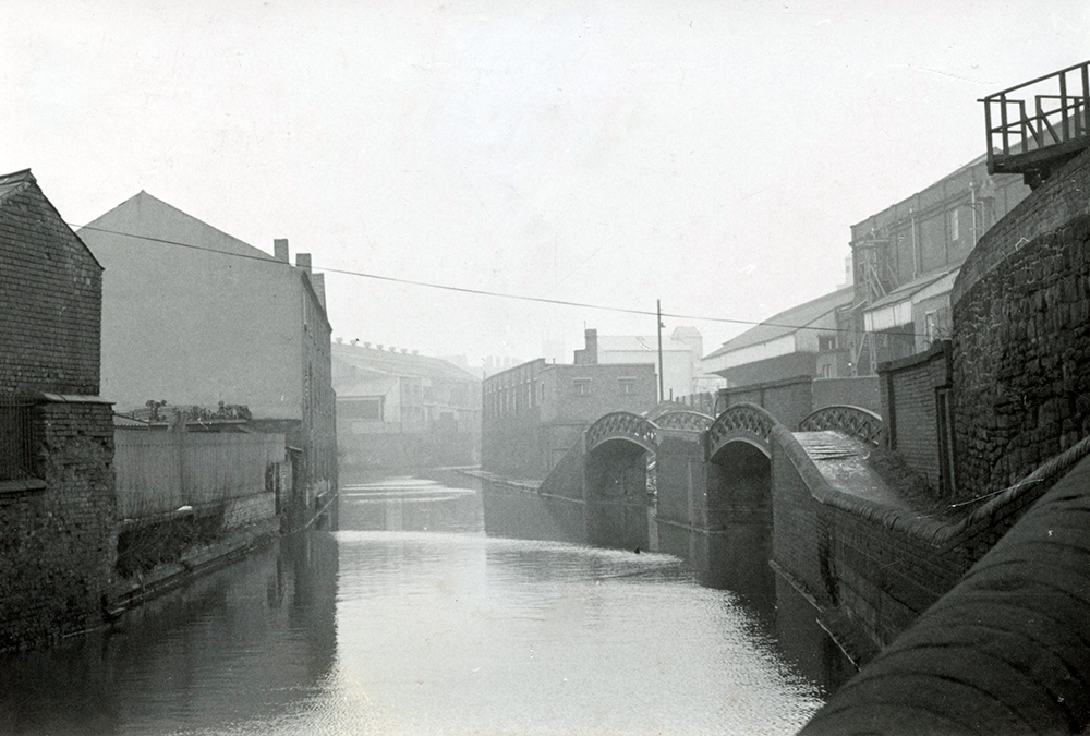 This image of industrial Wolverhampton forms part of John Whitehouse&rsquo;s photo collection and is typical of the scenes he surrounded himself with during his life. 